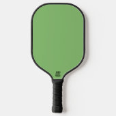 Pistache Nut Groen Effen Kleur Pickleball Paddle (Achterkant)