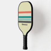 pistache over striping met naam pickleball paddle (Links)