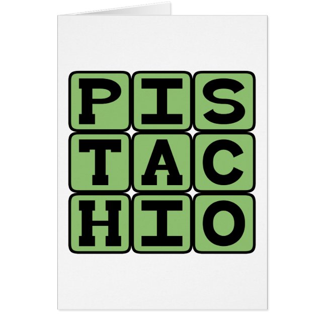 Pistache, Snacknoot (Voorkant)