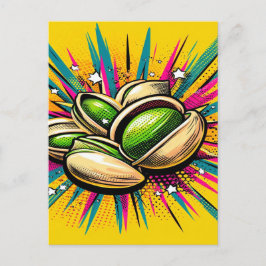 Pistache super krachten briefkaart