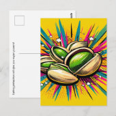 Pistache super krachten briefkaart (Voorkant / Achterkant)