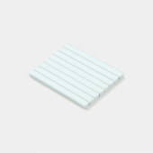 Pistachegroen gelinieerd papier post-it® notes (Schuin)