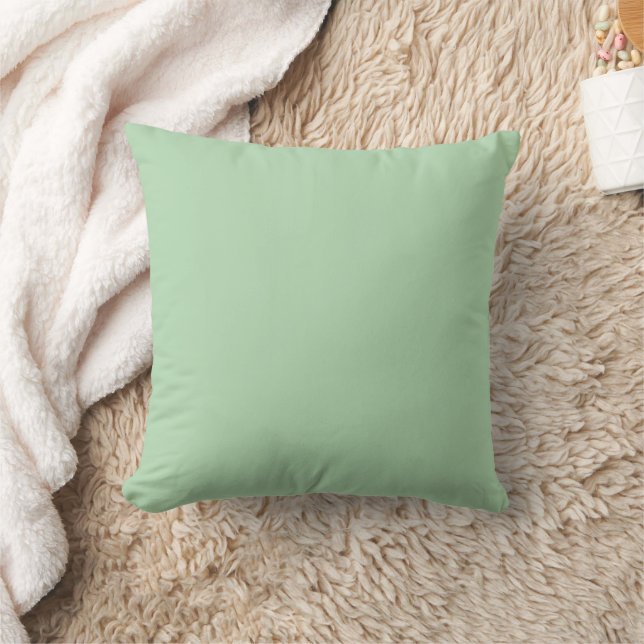Pistachegroene effen kleur kussen (Deken)