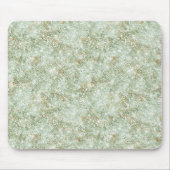 Pistachegroene Glitterende Nep Glitters Muismat (Voorkant)