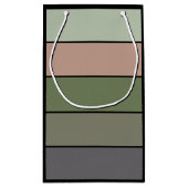 Pistachenoot Shell Groene Perzik Paarse Strepen Klein Cadeauzakje (Achterkant)