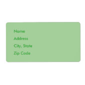 Pistachio Etiket (Voorkant)