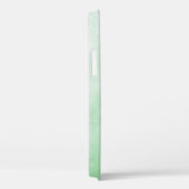 Pistachio Gray stijlvolle rustige monogram Case-Mate iPhone Case (Achterkant / Rechts)