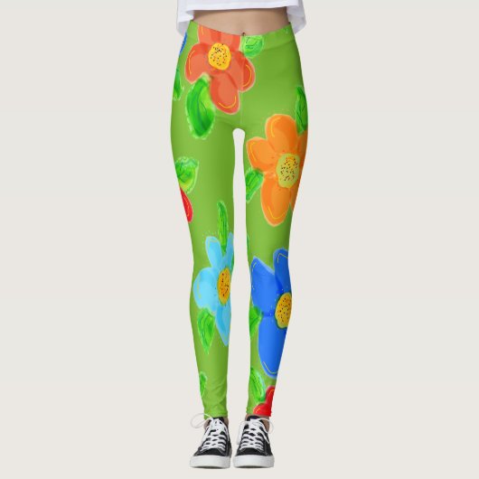 Pistachio Greens Leggings (Voorkant)