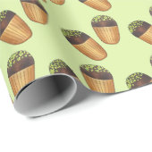 Pistachio Madeleines, Franse banketbakken Cadeaupapier (Rol Hoek)