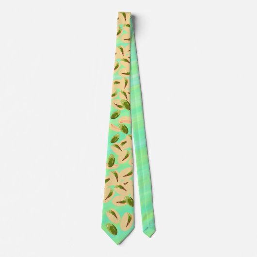 Pistachio Nut Stropdas (Voorkant)