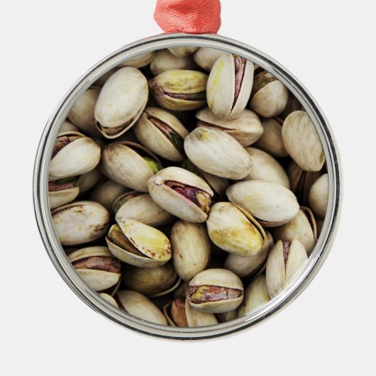 Pistachio Nuts Metalen Ornament (Voorkant)
