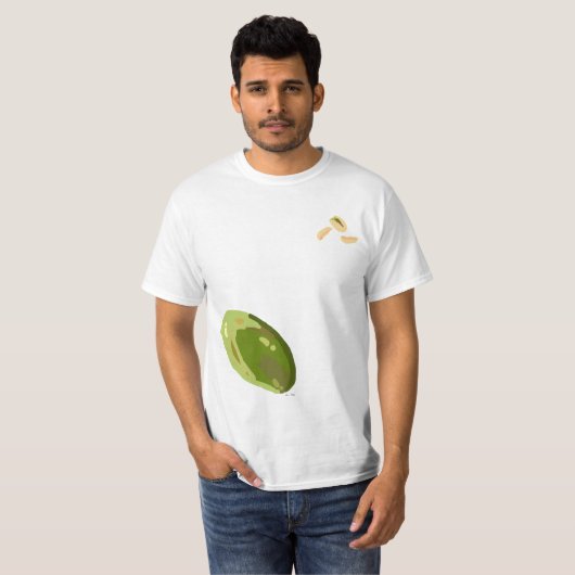 Pistachio Nuts T-shirt (Voorkant volledig)
