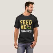 Pistachio Nuts Tree Ice Cream Dessert unsaled Bow T-shirt (Voorkant volledig)