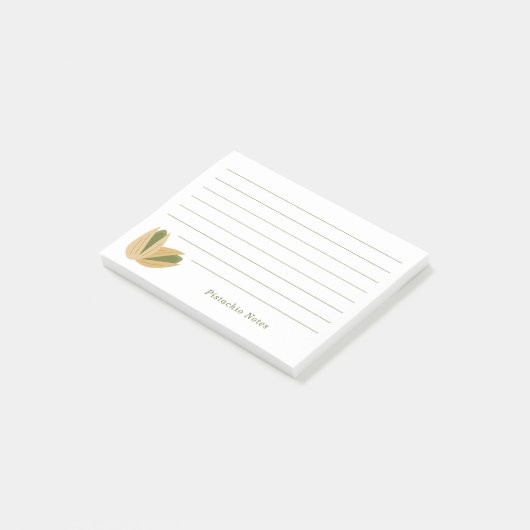 Pistachio Post-it® Notes (Schuin)