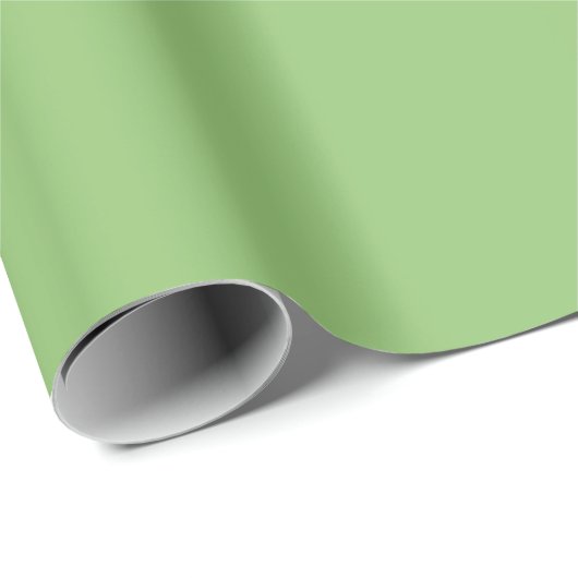 Pistachio Solid Color Cadeaupapier (Rol Hoek)