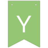 Pistachio Solid Color past deze aan Vlaggetjes (Tweede vlag)