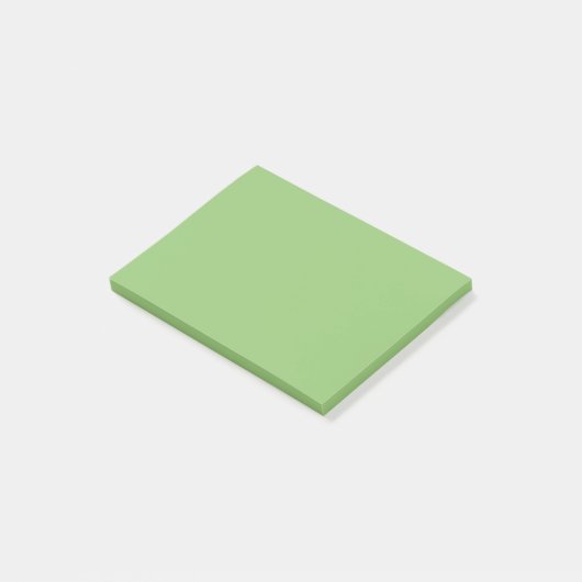 Pistachio Solid Color Post-it® Notes (Schuin)