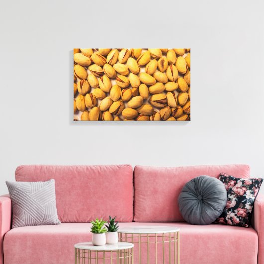 Pistachios Canvas Afdrukken (Insitu (Woonkamer))