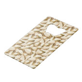 Pistachios Creditkaart Flessenopener (Achterkant Gekanteld)