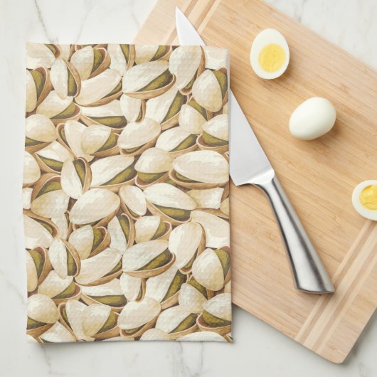 Pistachios Theedoek (Quarter Fold)