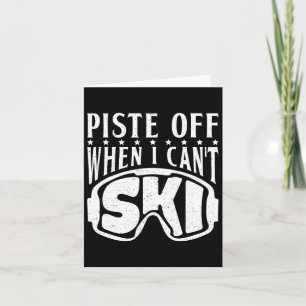 Piste Uit Als Ik Niet Kan Skiën Sneeuw Wintersport Kaart