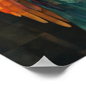 Pistis Sophia Gnostische Godin Mozaïek Schilderkun Poster (Hoek)