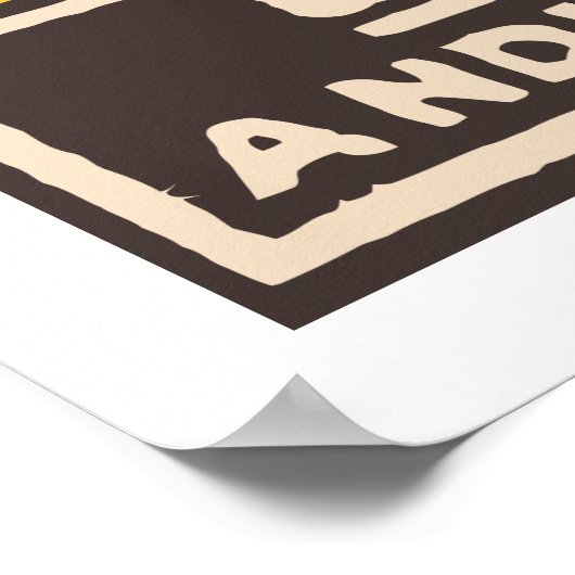 PISTOL BRAND (Indische  matchbox cover) Poster (Hoek)