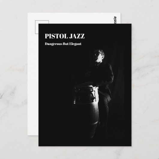 PISTOL JAZZ(D) BRIEFKAART (Voorkant / Achterkant)