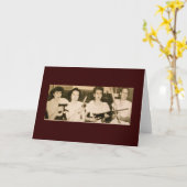 Pistol Packing Mama's Wenskaart Kaart (Gele Bloem)