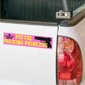 Pistol Packing Princess Bumpersticker (Op Truck)