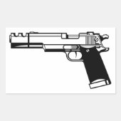 Pistol Sticker (Voorkant)