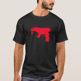 Pistol voor machine t-shirt