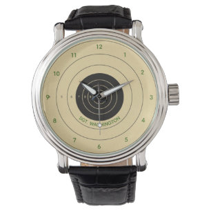 Pistoldoel op maat horloge
