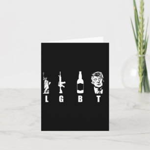 Pistolen Bier Trump 2020 - Trump Pence Maga Kaart