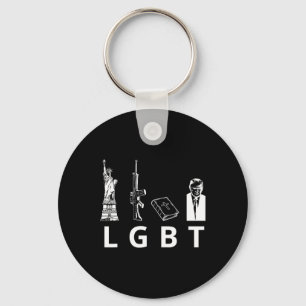 Pistolen Bijbel Trump Sleutelhanger