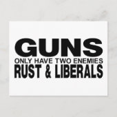 PISTOLEN BRIEFKAART (Voorkant)