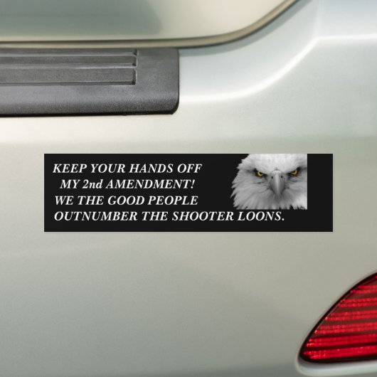 PISTOLEN BUMPERSTICKER (Op auto)