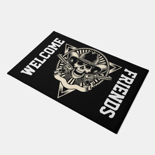 Pistolen Deurmat (Schuin)