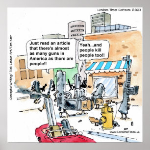 Pistolen doden geen Poster van mensen