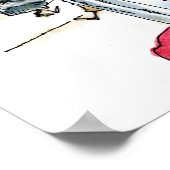 Pistolen doden geen Poster van mensen (Hoek)