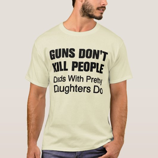 Pistolen doden geen T-shirt (Voorkant)