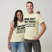 Pistolen doden geen T-shirt (Unisex)