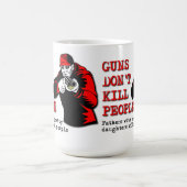 Pistolen doden mensen geen grappige mok (Center)