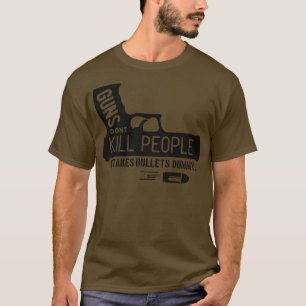 Pistolen doden mensen niet t-shirt