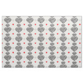 Pistolen en harten stof (Fat Quarter)