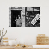 Pistolen en Pagina's, jaren '30 Poster (Keuken)