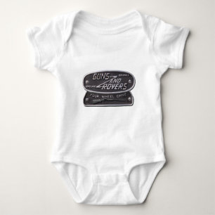 Pistolen en roofovers Logo Romper