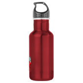 Pistolen en Rovers Red Rover Waterfles (Achterkant)