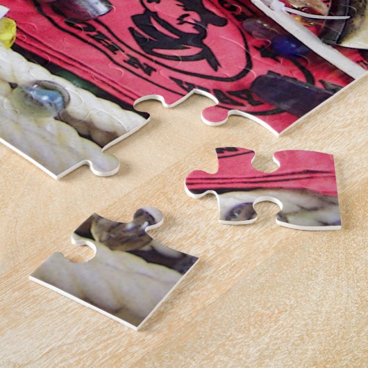 Pistolen en verzamelobjecten legpuzzel (Zijkant)