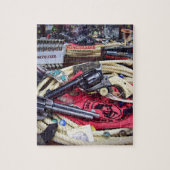 Pistolen en verzamelobjecten legpuzzel (Verticaal)